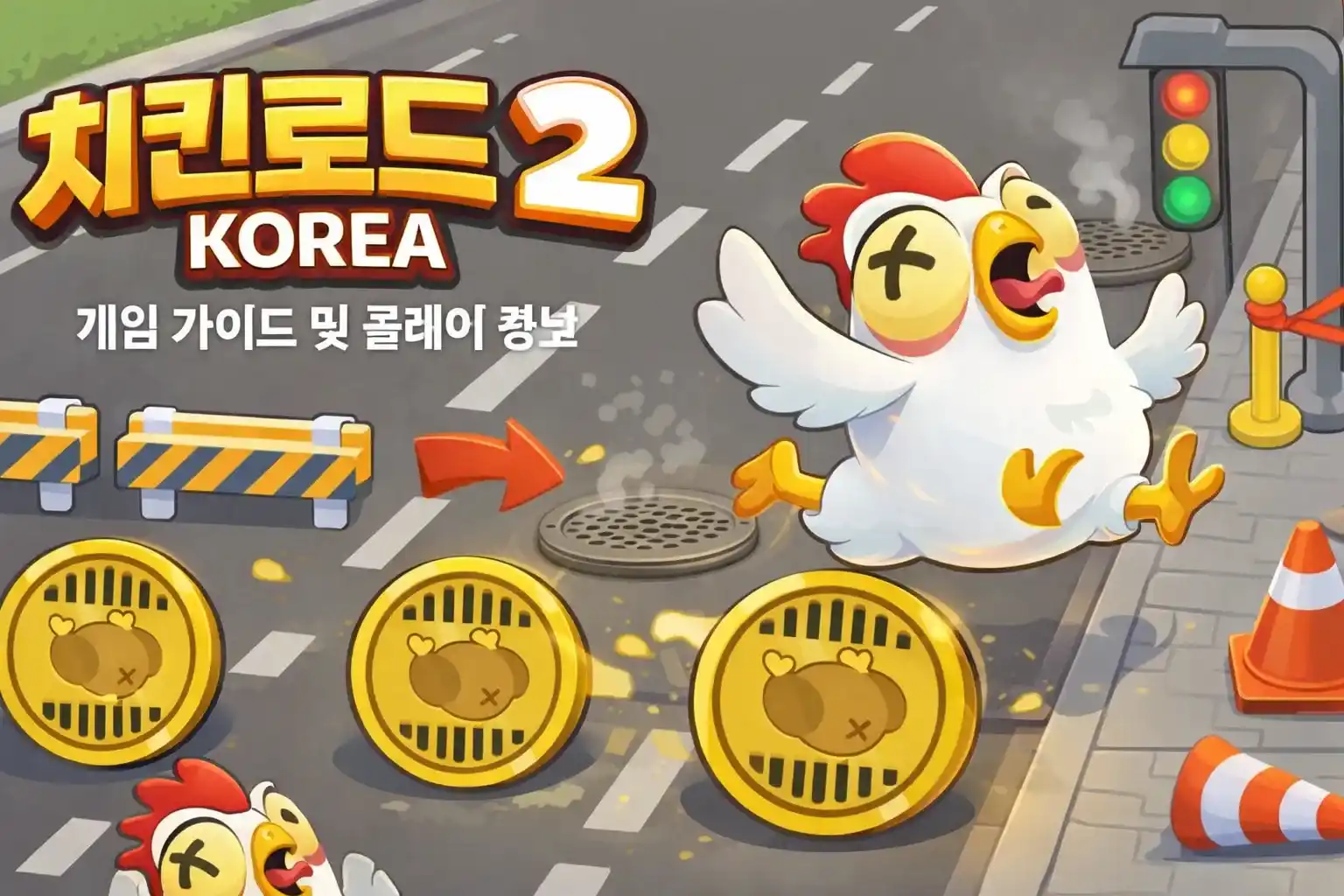 치킨로드 2 코리아 게임 가이드 및 플레이 방법 총정리